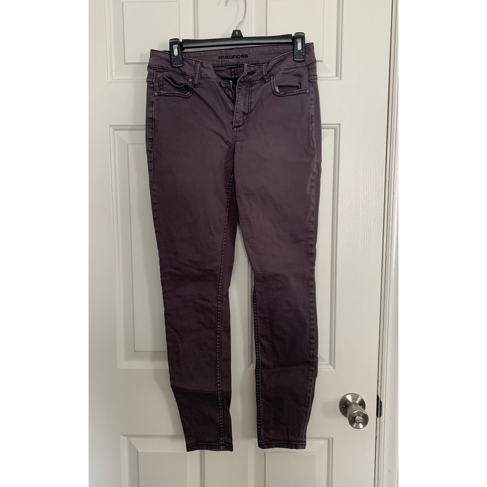 4 Reg Maurices platinum Gray Skinny Jeans